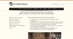 Desktop Screenshot of dr-holger-wyrwa.de