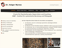 Tablet Screenshot of dr-holger-wyrwa.de